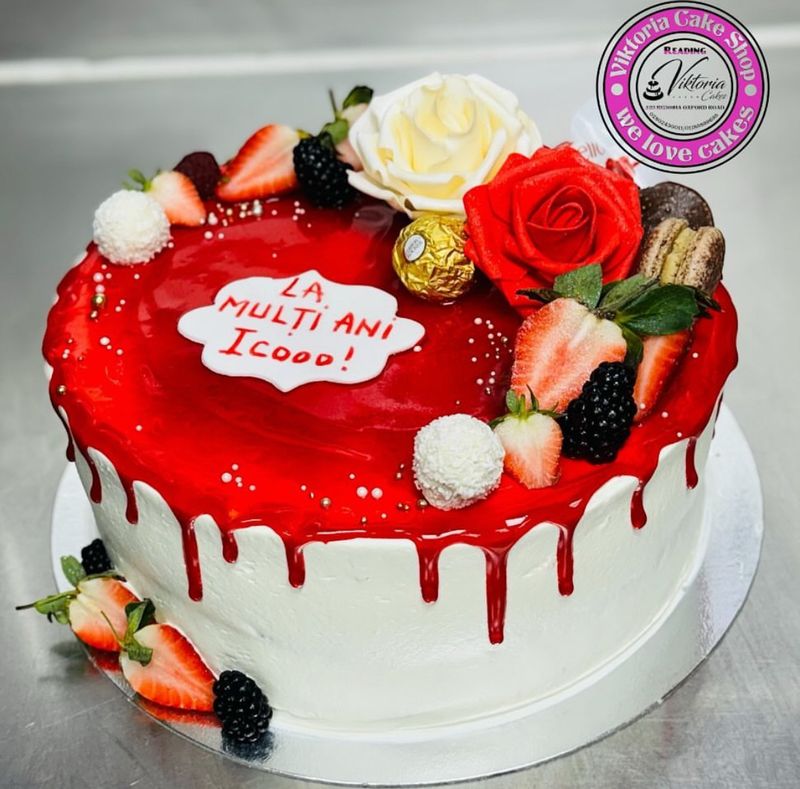 Round Cake Valentine's 2