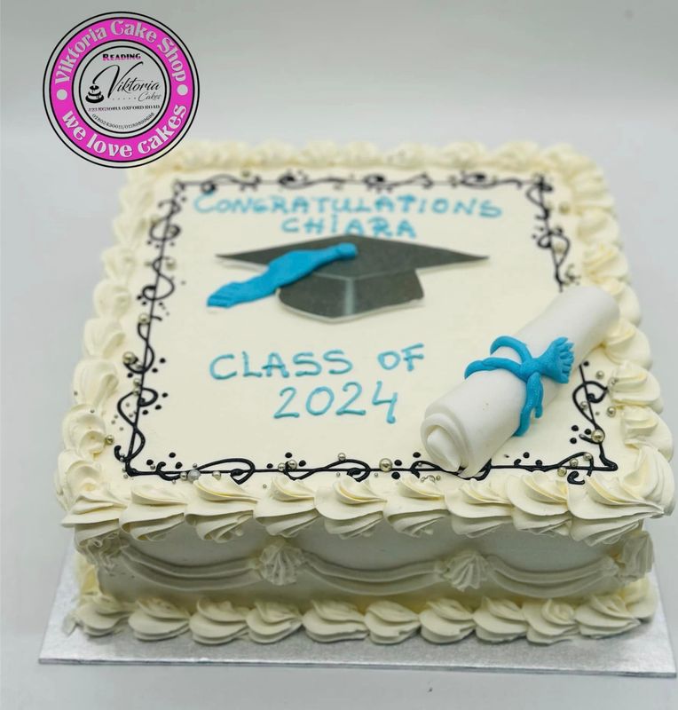 Graduation cake Promotion cream Square