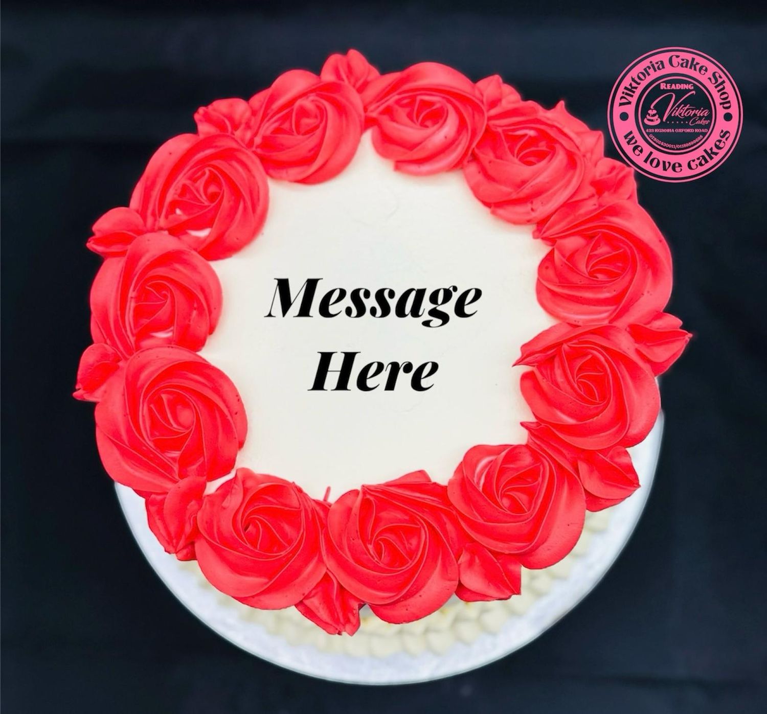 Rosy Reverie fresh cream Mothers Day