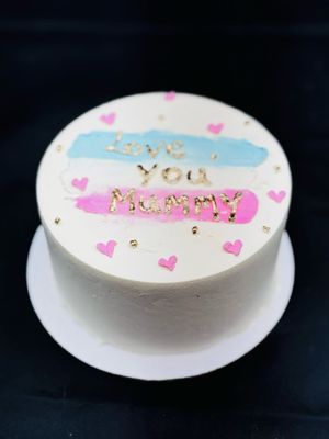Love You Mummy Cake fresh cream Mothers Day