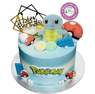 Pokemon Cake Fresh Cream Personalized