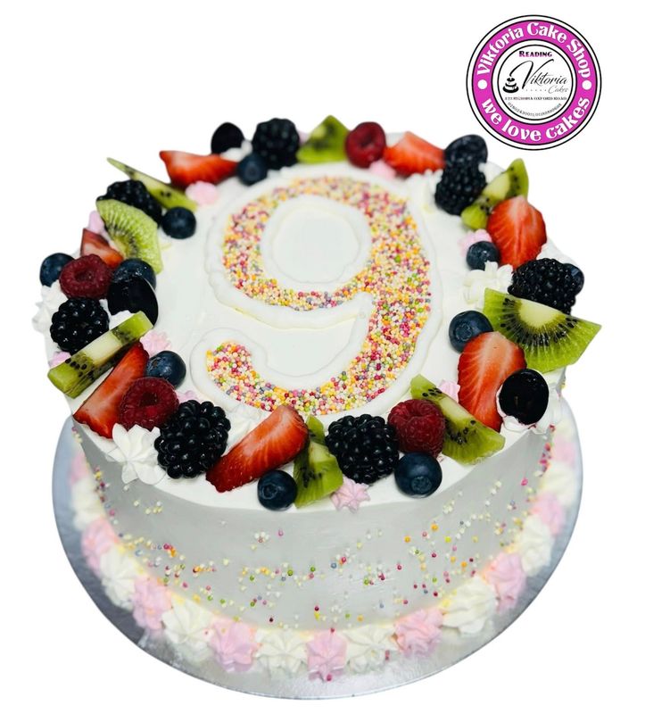 Number  Berry Bliss Delight Cake