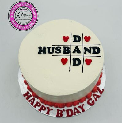 DAD & HUSBAND Cake Fresh Cream