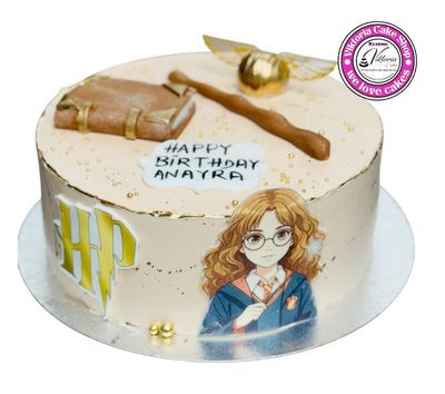 Hermione Granger Birthday Cake – Harry Potter Theme Hermione Granger Birthday Cake – Harry Potter Theme