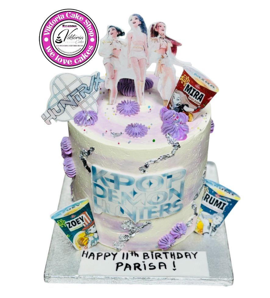 Kpop demon hunters cake Kpop demon hunters cake