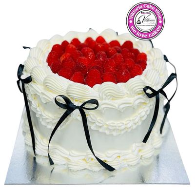 Raspberry Lovers cake fresh cream Reading