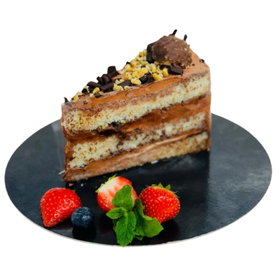 Ferrero Rocher cake  Slice