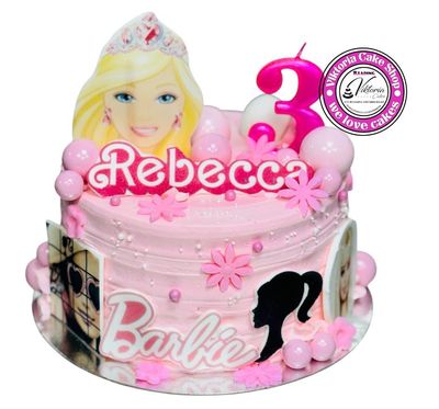 Barbie Fresh Cream Cake