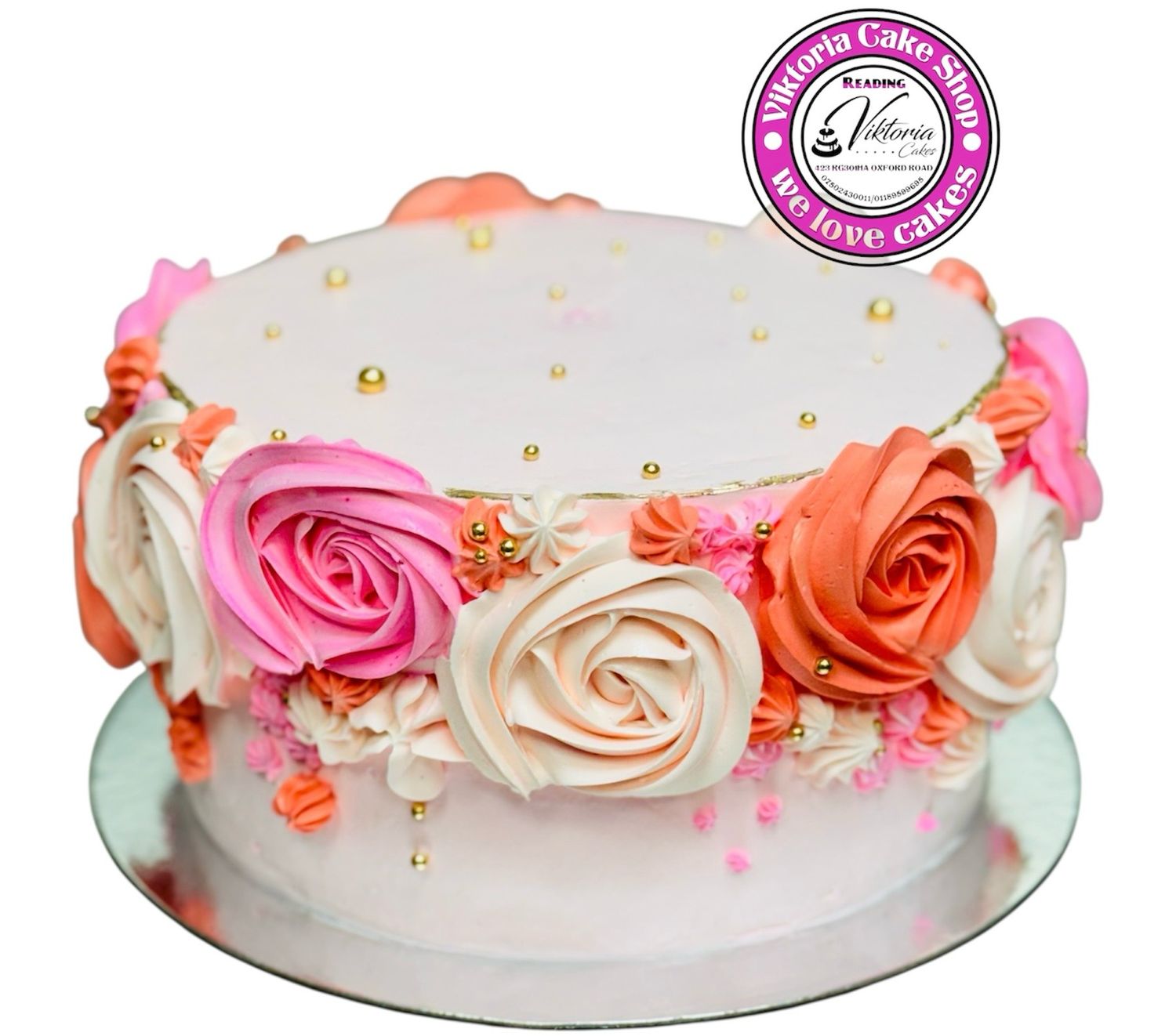 Flower Birthday fresh cream