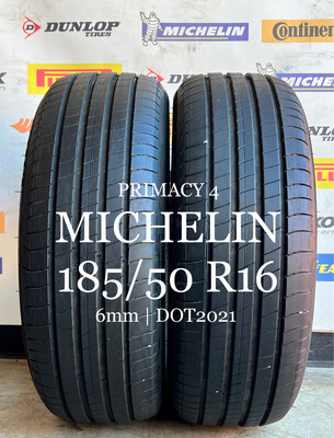 185/50/16 MICHELIN Primacy 4 zomerbanden 6mm DOT2021