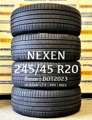 245/45/20 NEXEN (4x) zomerbanden 8mm DOT2023 (M&S) 245/45/20 NEXEN (4x) zomerbanden 8mm DOT2023 (M&S)