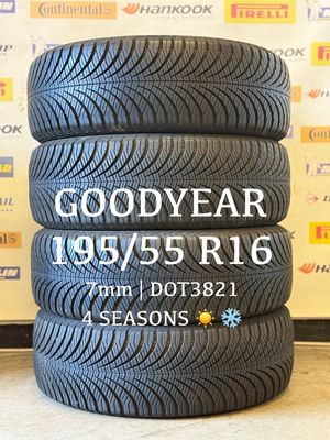 195/55/16 GOODYEAR 7mm DOT3821