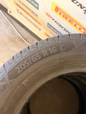 205/65/16 CONTINENTAL zomerbanden 8mm DOT0623