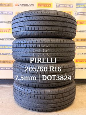 205/60/16 PIRELLI zomerbanden 7,5mm DOT3824