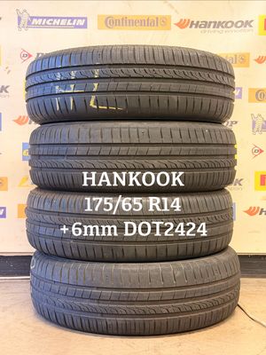 175/65/14 HANKOOK zomerbanden +6mm DOT2424