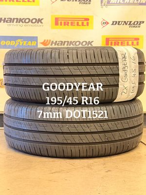 195/45/16 GOODYEAR zomerbanden 7mm DOT1521