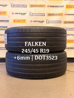 245/45/19 FALKEN zomerbanden +6mm DOT3523