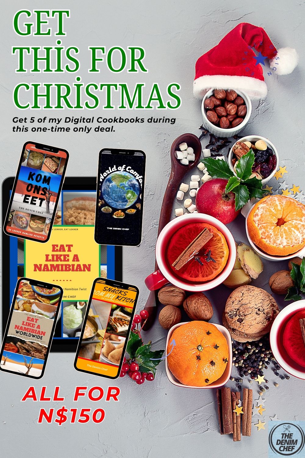 5 Cookbook Combo (eBooks) - Festive Deal