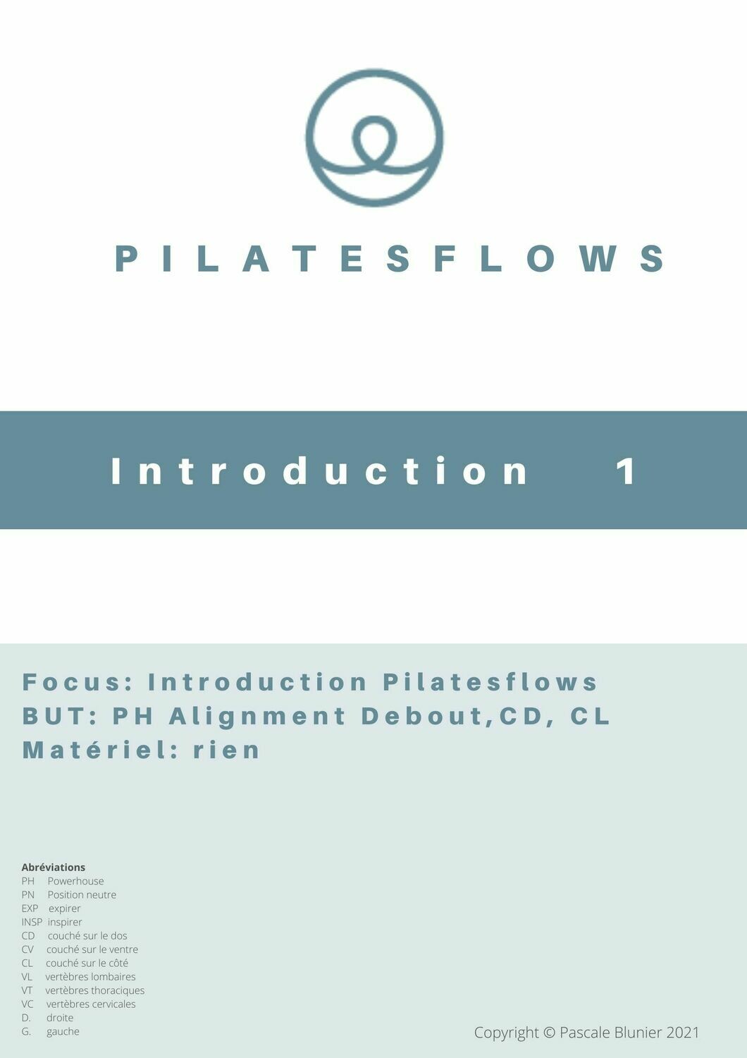 Introduction Pilatesflows