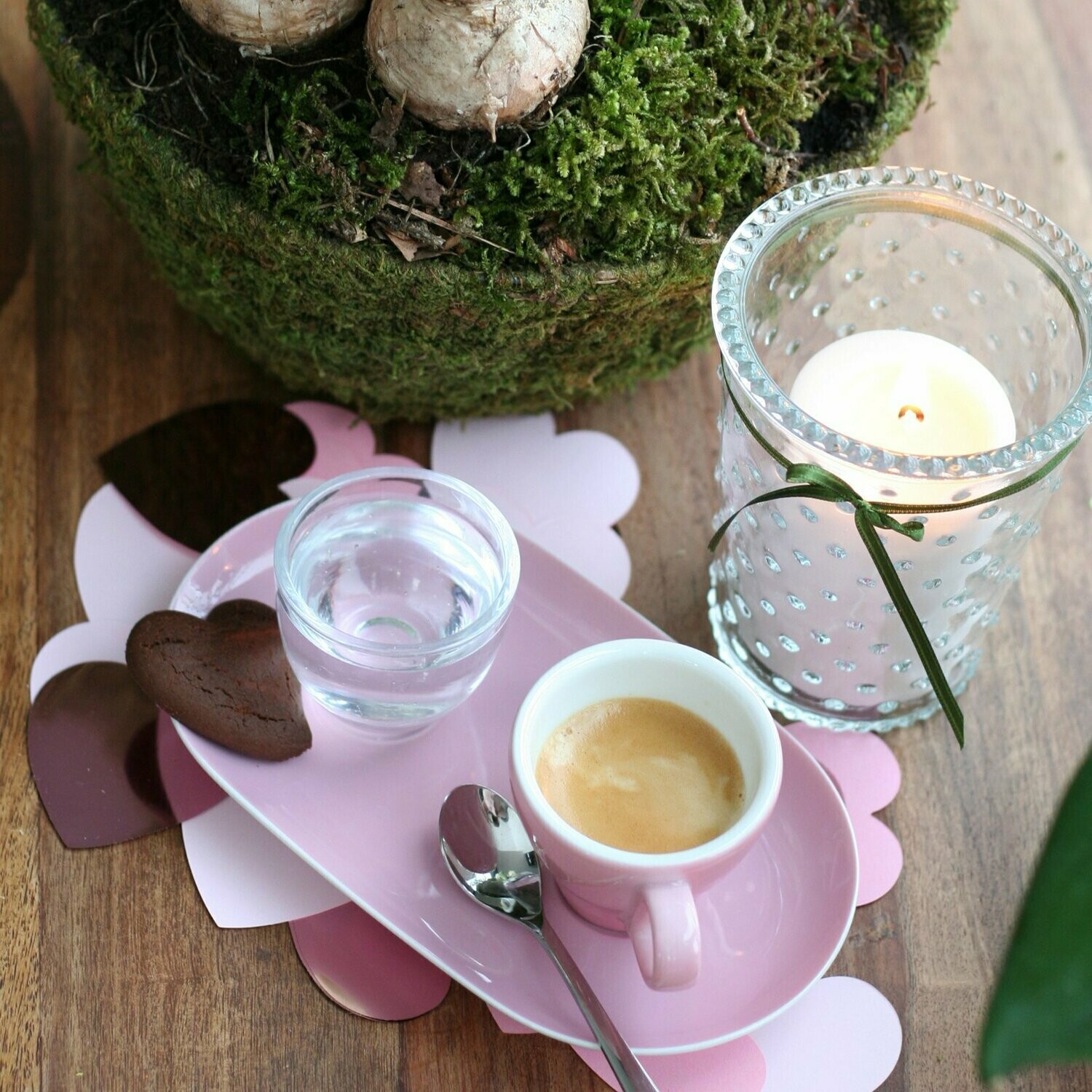 Streuherzen Rosa