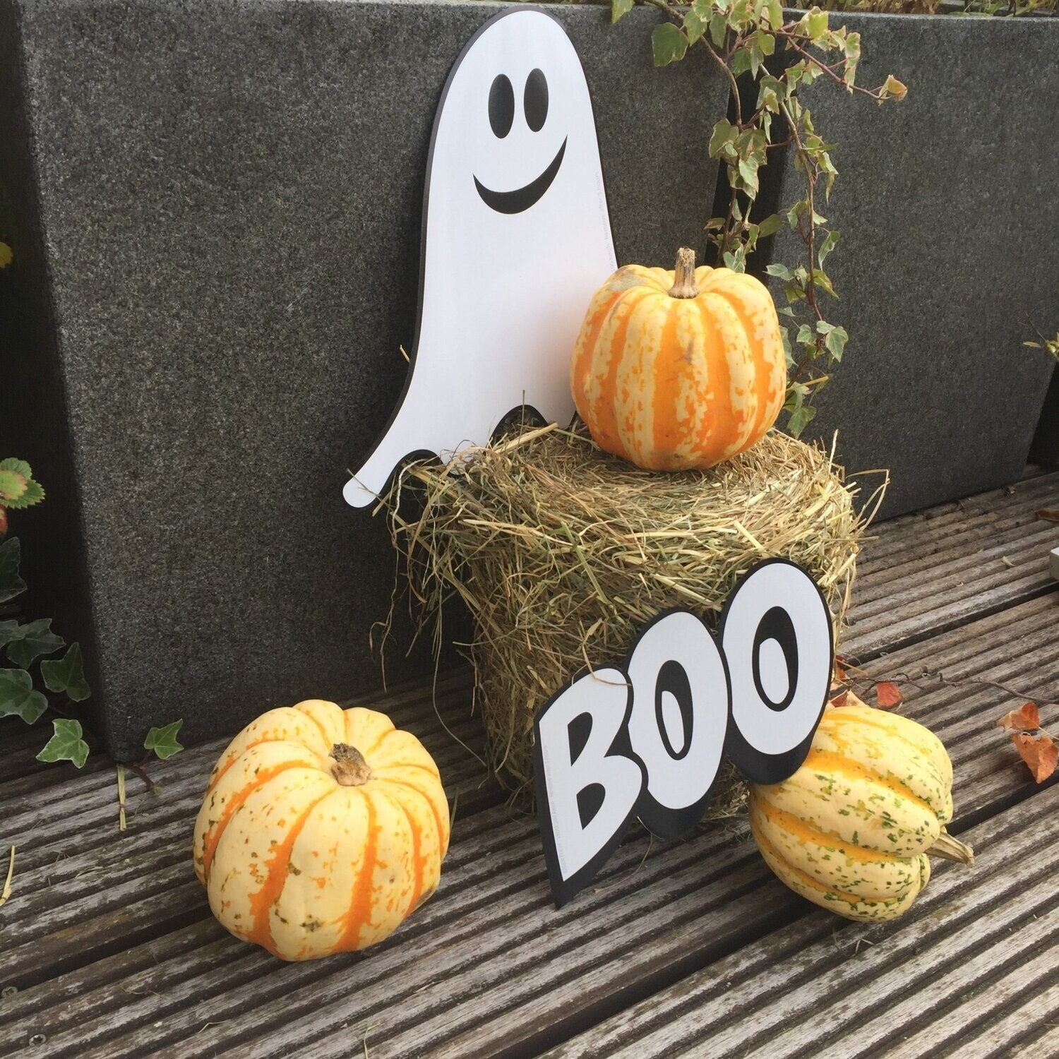 Magnet-Set zu Halloween: "BOO"