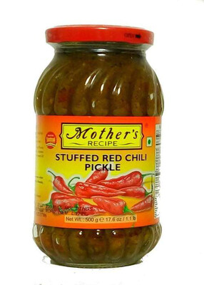 MOTHER’S CHILLI RED STUFFED PICKLE 500GM