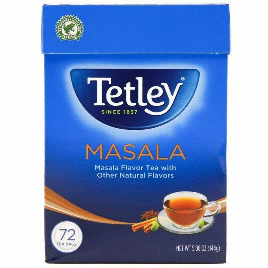 TETLEY MASALA TEA BAGS 72'S 144GM