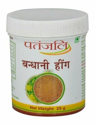 PATANJALI COMPOUNDED HING 25G