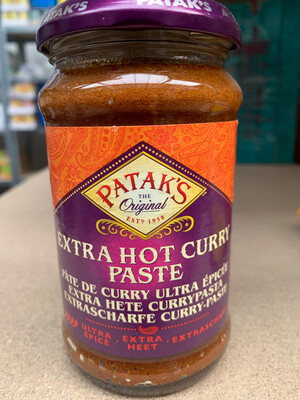 PATAK’S EXTRA HOT CURRY SPICE PASTE 283GM