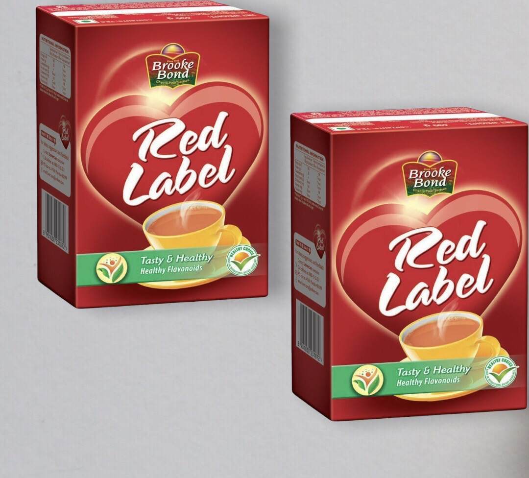 RED LABEL LOOSE TEA 250GM X 2 BOXES (BBD:09/09/2022)
