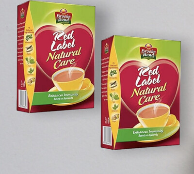 RED LABEL NATURAL CARE TEA 250GM X 2 BOXES