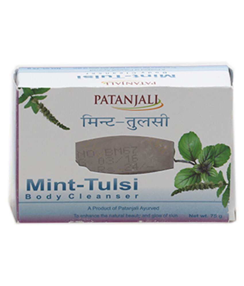 PATANJALI MINT TULSI BODY CLEANSER 75GM
