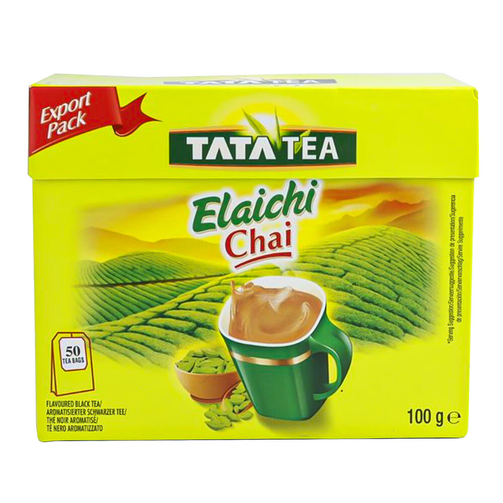 TATA ELAICHI TEA BAGS 100GM(50 TEA BAGS)