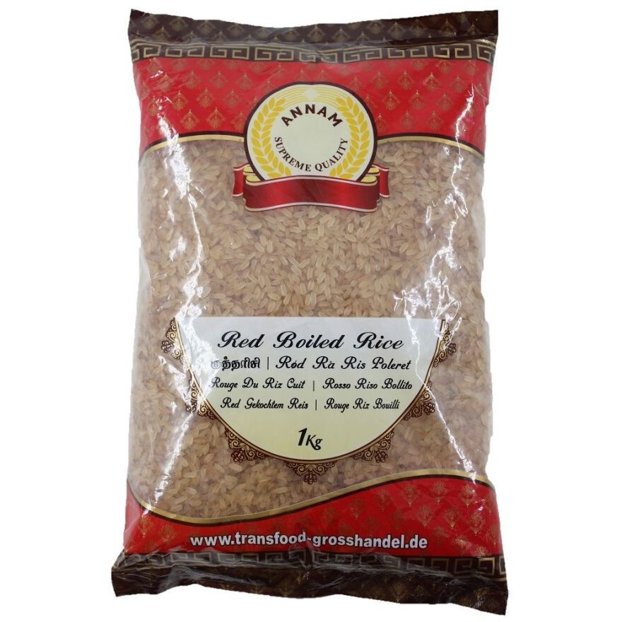 ANNAM RED BOILED RICE 1KG