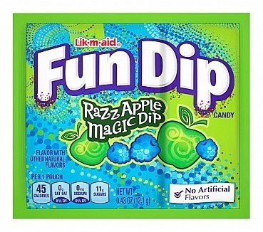 Lik-m-aid Fun Dip Razz Apple Magic Dip 14g