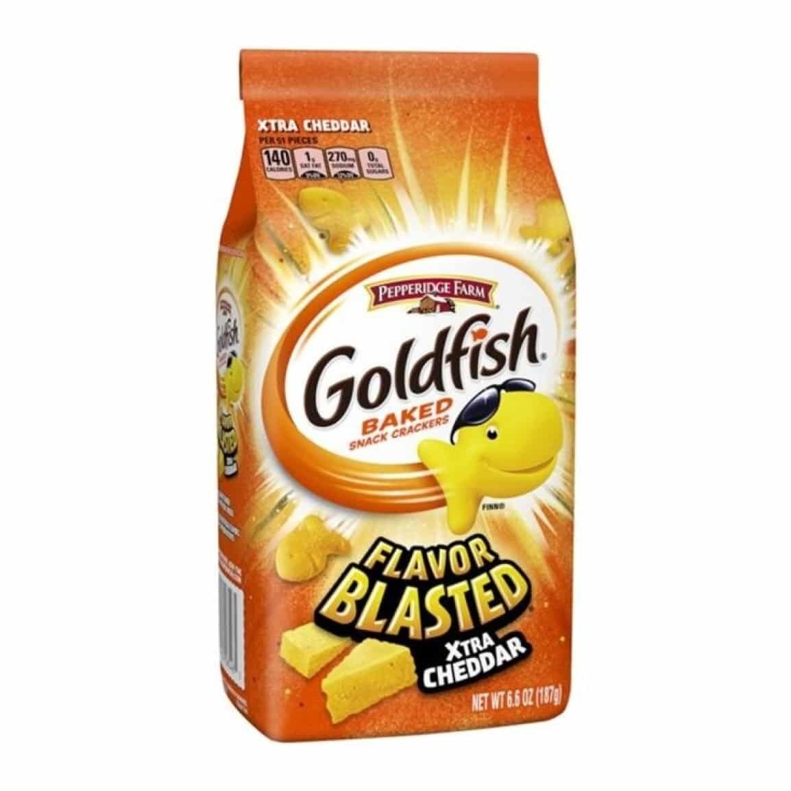 Goldfish Explosive Cheddar Crackers 187g