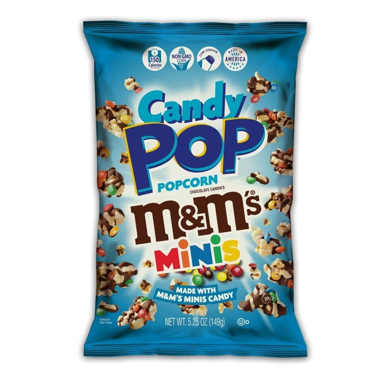 Cookie & Candy Pop M&M Mini's Popcorn 149g