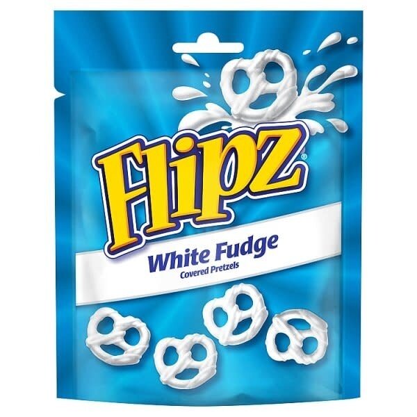 Flipz White Fudge Pretzels 90g