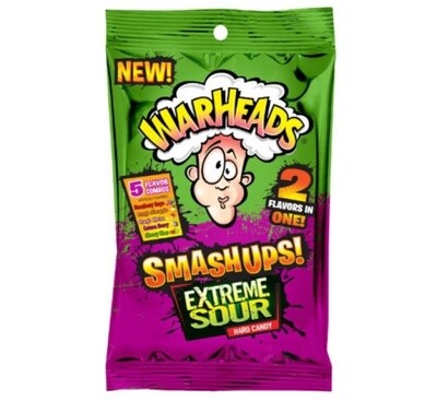 Warheads Smashups Hard Candy Extreme Sour 56g