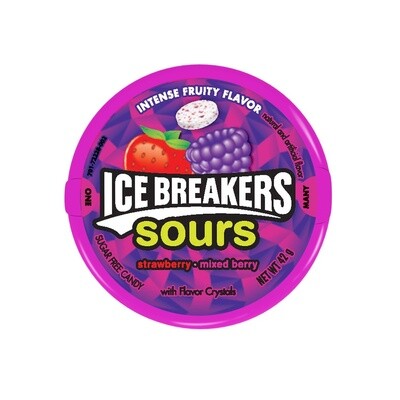 Ice Breakers Mints Sours Pink Berries 42g