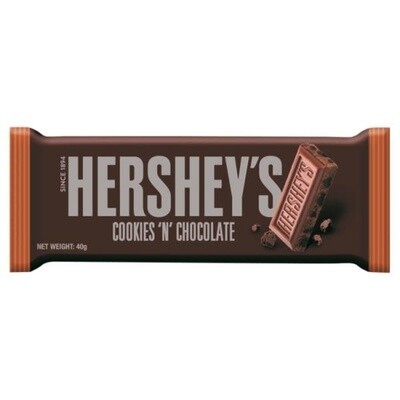 Hershey Cookies 'n Chocolate Bar 40g