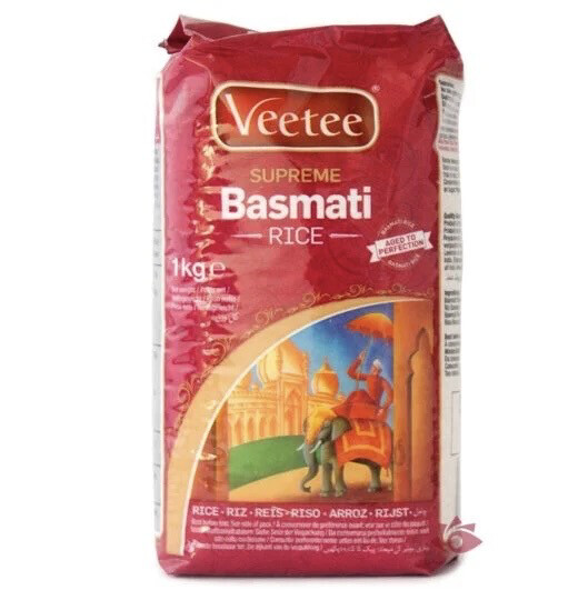 VEETEE SUPREME BASMATI RICE 1KG