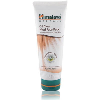 HIMALAYA OIL CLEAR MUD FACE PACK 100GM