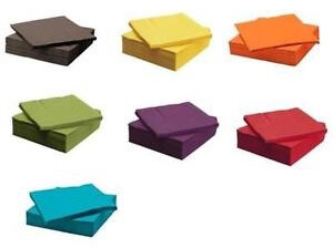 Servilleta 40x40 COLORES 2 c. Caja 2.400 uds