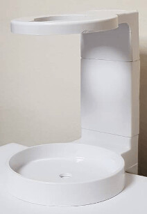 SOPORTE PARED  ASEPTIC HIDROALCOHOLICO 500 ML.