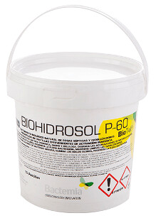 BIOHIDROSOL P-60 FOSA SEPTICA Cubo 10 x 60 gr.