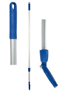 Palo TELESCOPICO ALUMINIO 1-2 M.