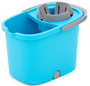 Cubo Mod. RECTANGULAR CON RUEDAS Y ESCURREFACIL. 16 L.