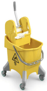 Cubo con prensa y ruedas Mod. PILE 30 L.