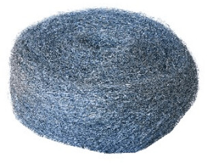 Lana de acero Nº 0 (Saco 4 rollos x 2,5 Kg.)